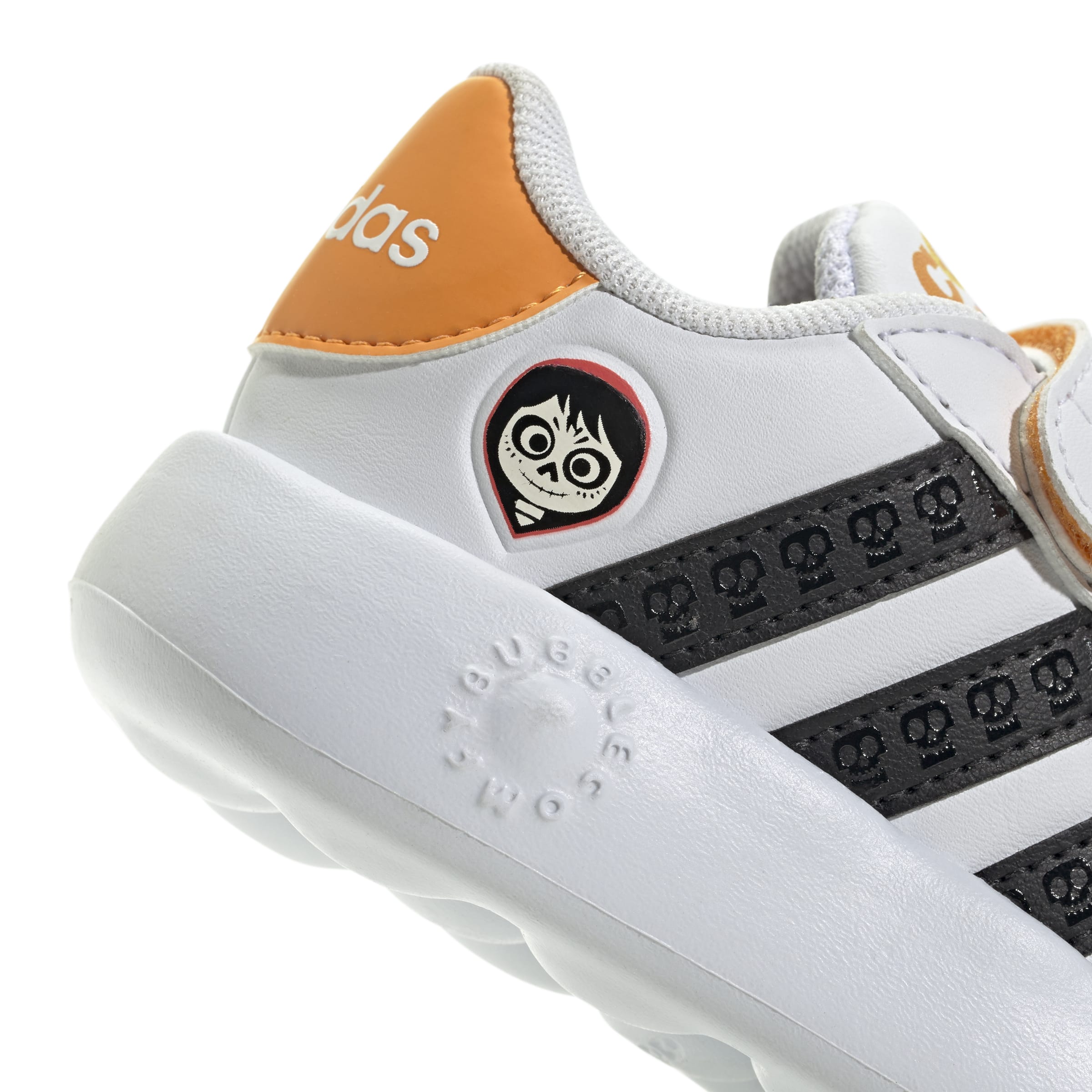 Tenis Niño Adidas Grand Court Blanco Casual Infantil T11-16