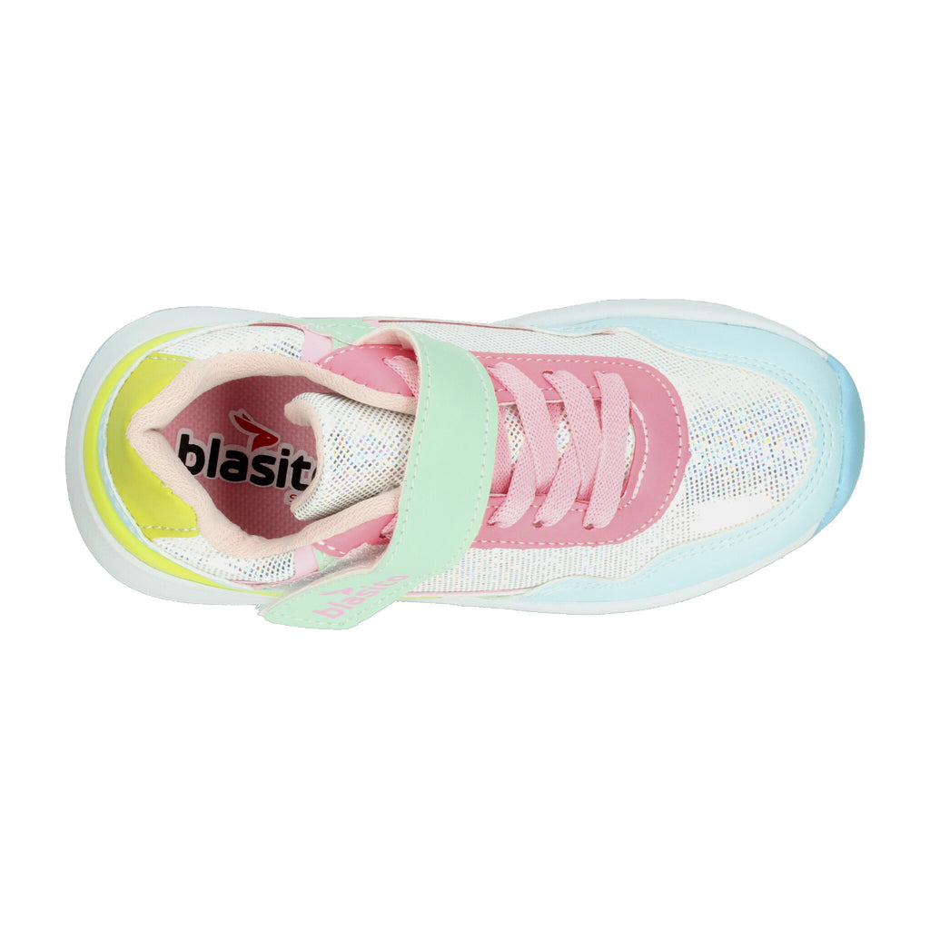 Tenis Niña Blasito Multicolor Casual Infantil T18-22