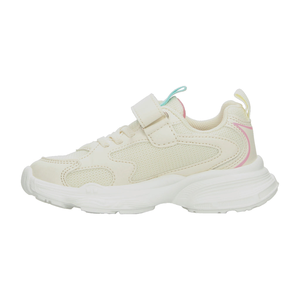 Tenis Niña Coqueta Cremita Casual Infantil T18-26
