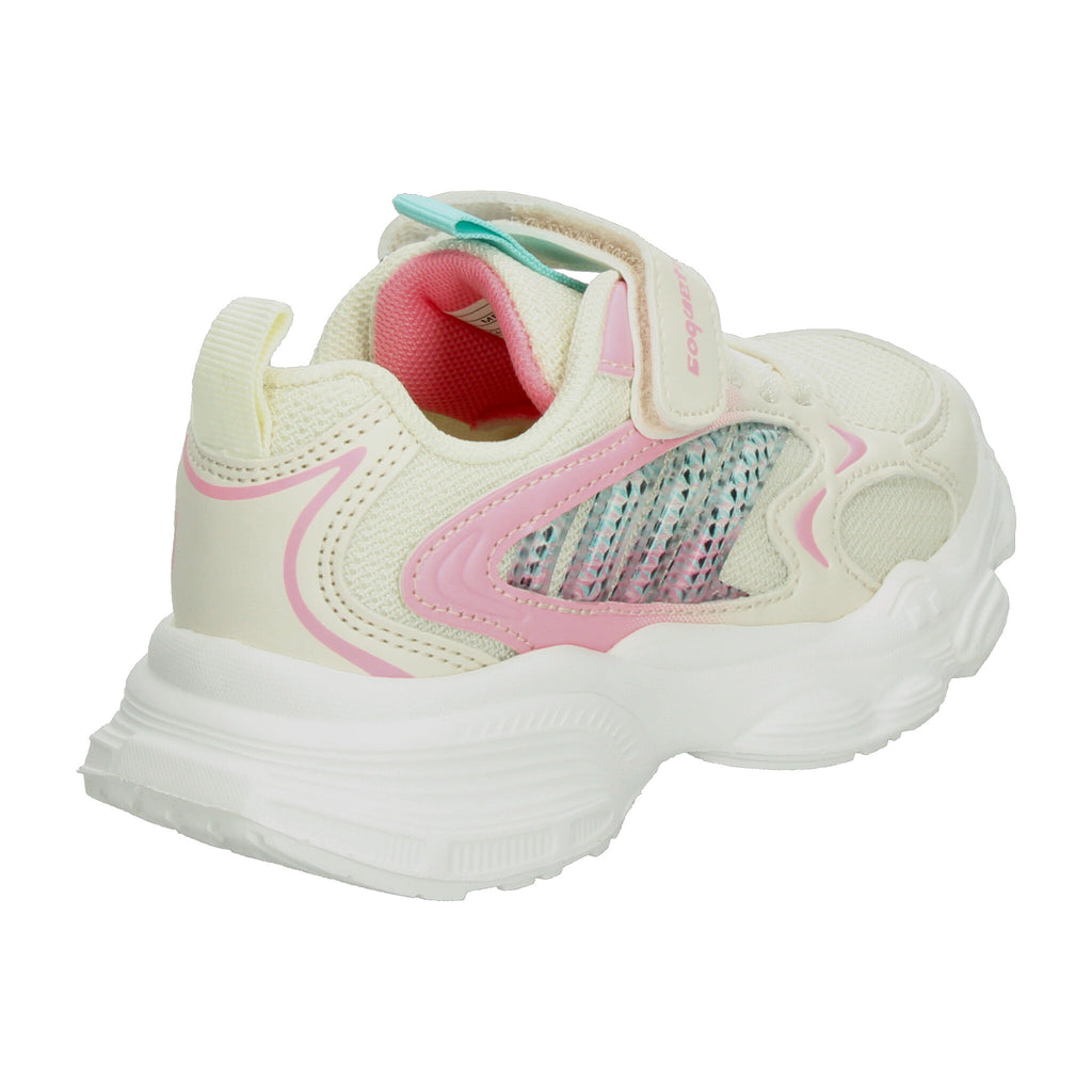 Tenis Niña Coqueta Cremita Casual Infantil T18-26