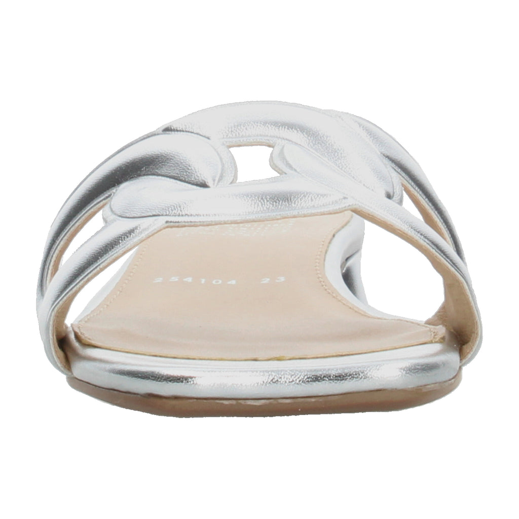 Sandalias Dama Efe Plateado Casual Mujer