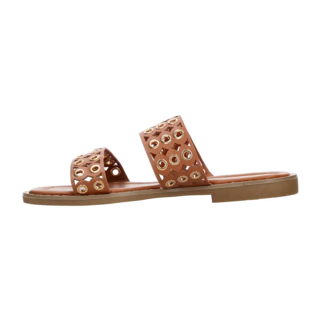 Sandalias Dama Efe Café Casual Mujer