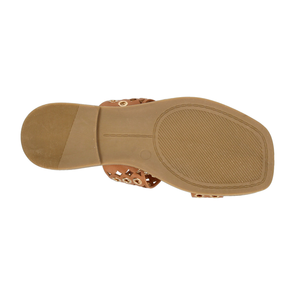 Sandalias Dama Efe Café Casual Mujer