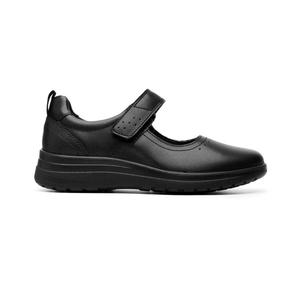 Zapato Niña Flexi Negro Escolar Infantil T17-22