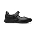Zapato Niña Flexi Negro Escolar Infantil T17-22