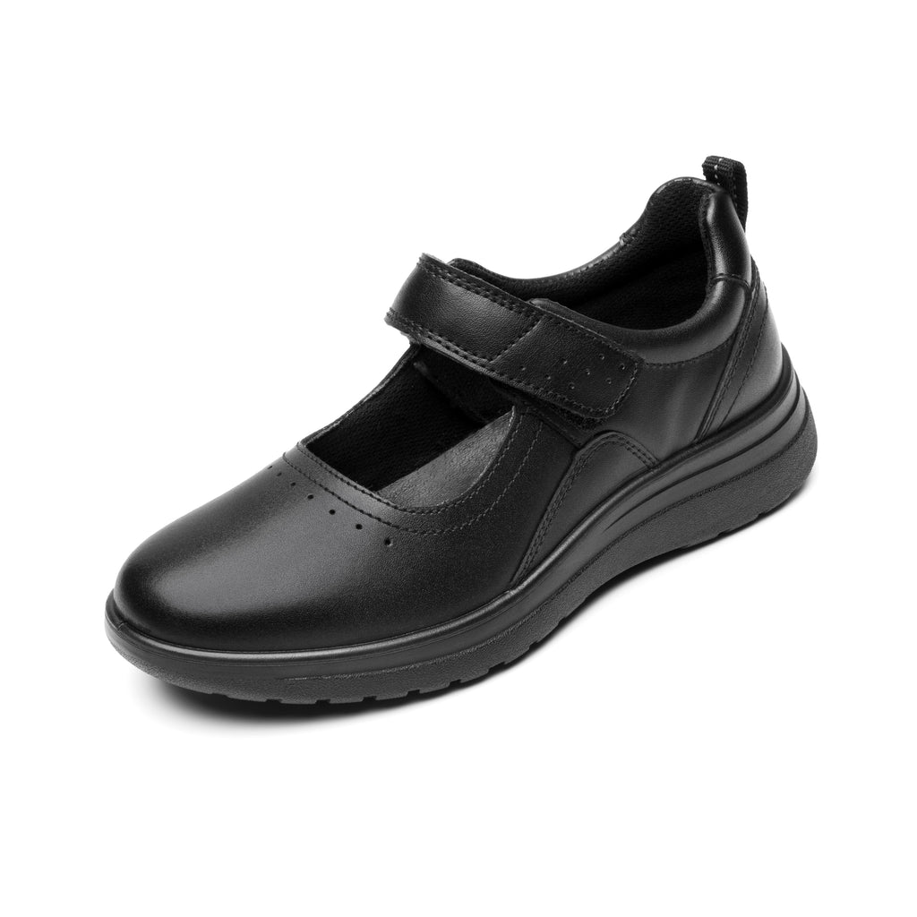 Zapato Niña Flexi Negro Escolar Infantil T17-22