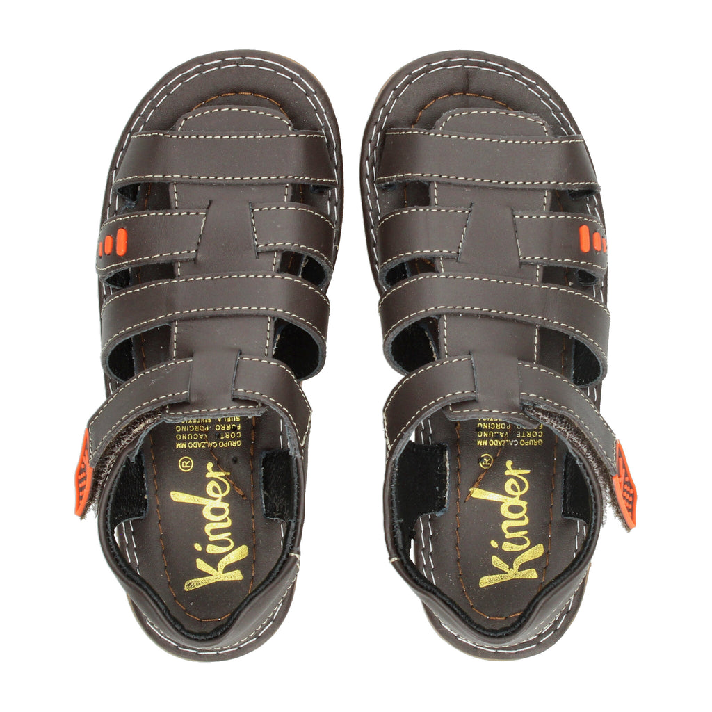 Sandalias Niño Kinder Café Casual Infantil T17-22