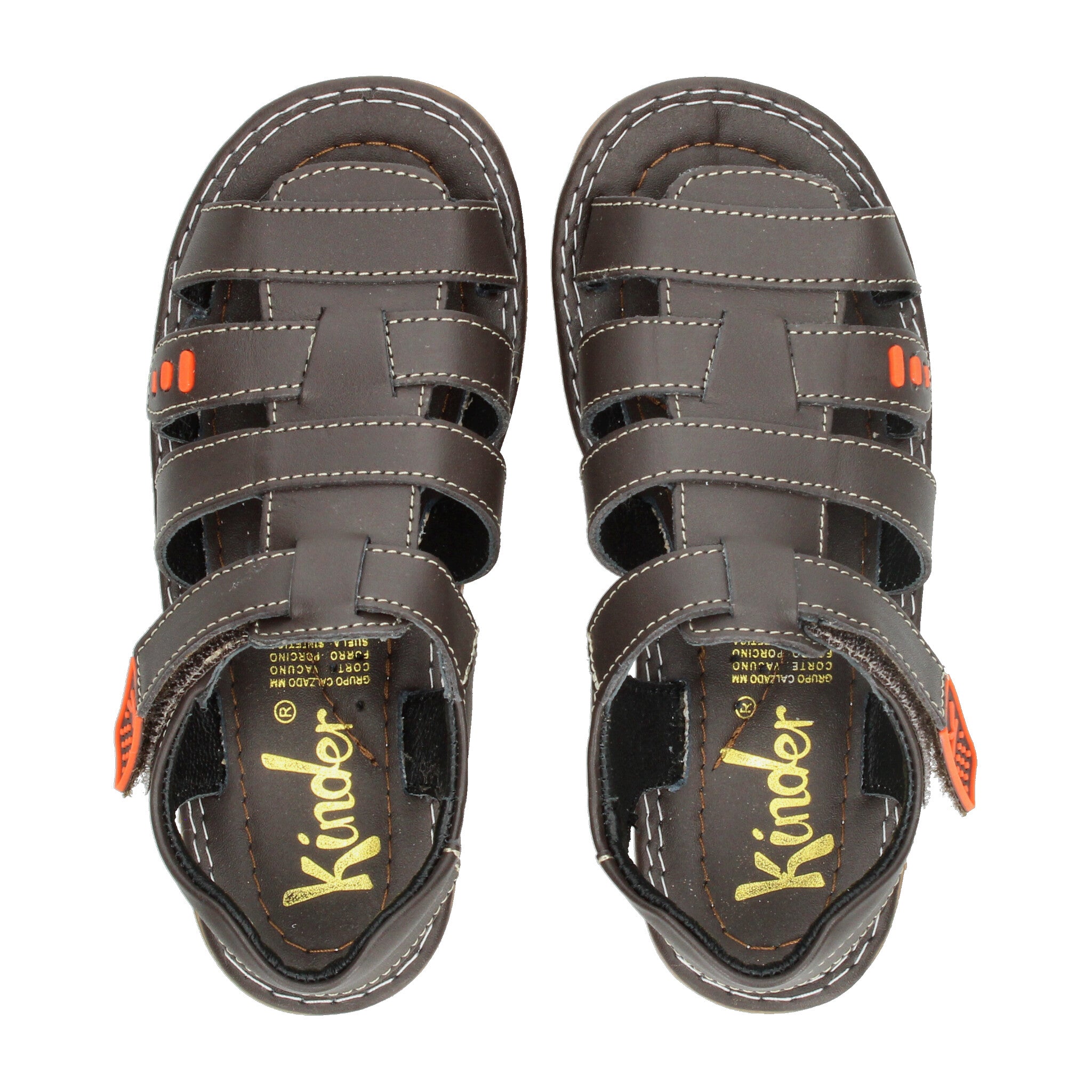 Sandalias Niño Kinder Café Casual Infantil T17-22