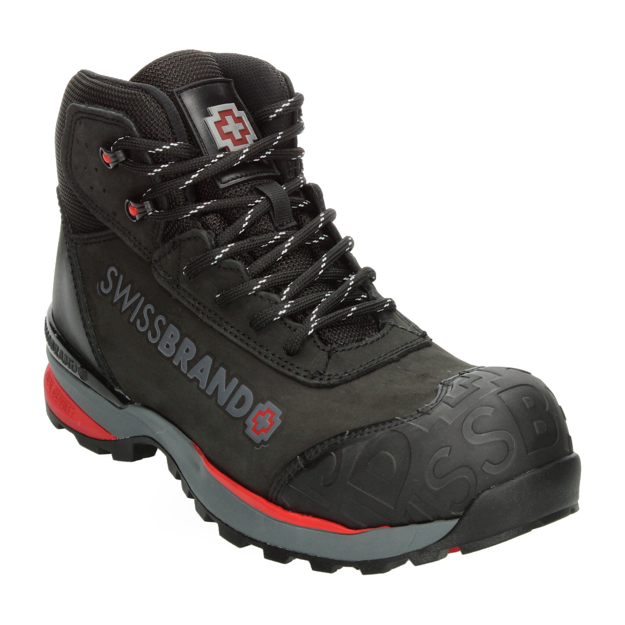 Bota Hombre Swiss brand Negro Industrial Caballero