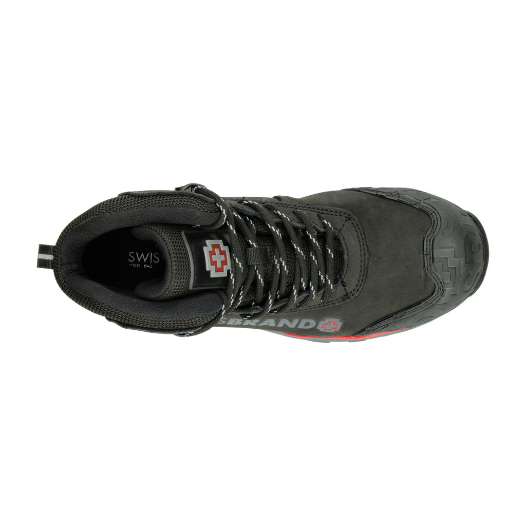 Bota Hombre Swiss brand Negro Industrial Caballero